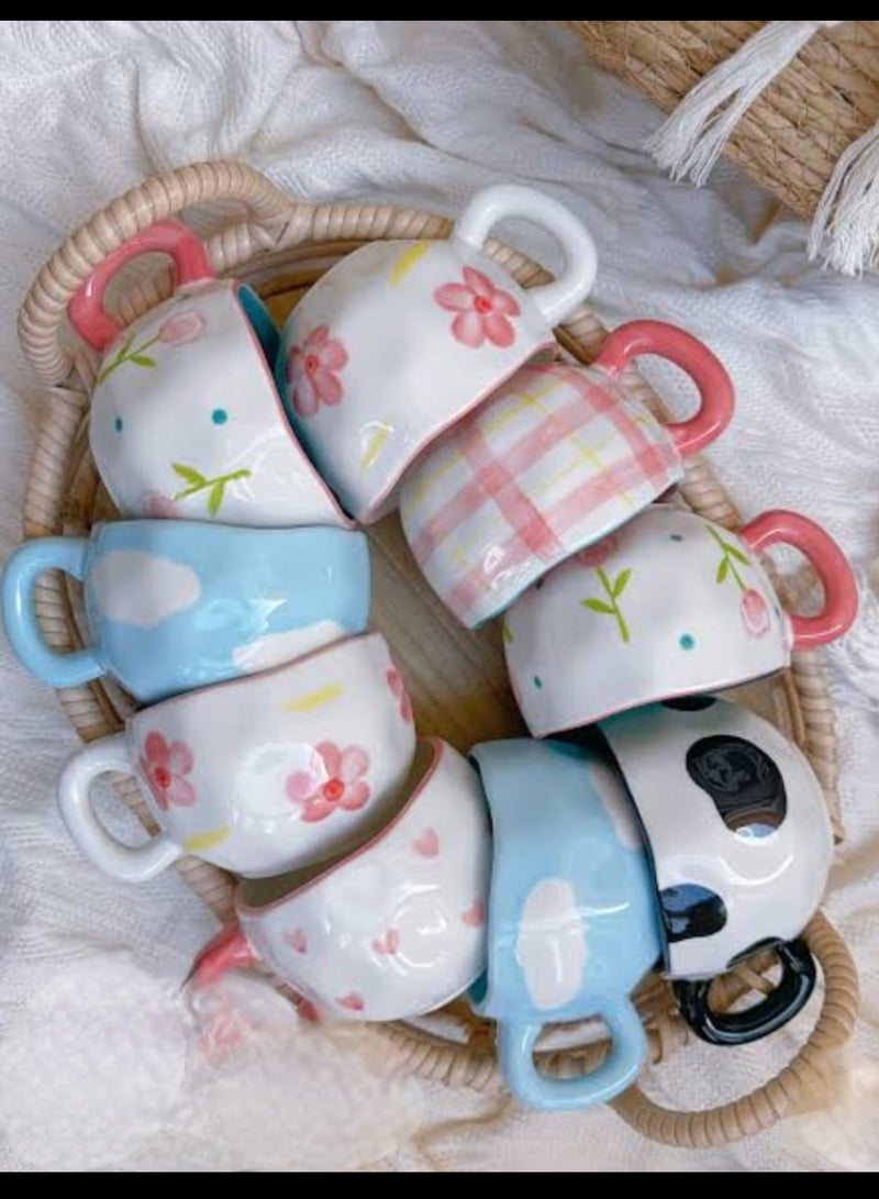 مج بورسلين حراري بيور – تصميم أنيق وعصري، متعدد الألوان، مثالي للمشروبات الساخنة" - Image 1